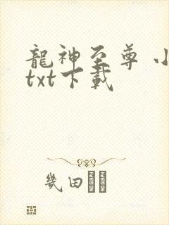 龙神至尊 小说txt下载