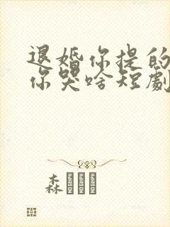 退婚你提的我走你哭啥短剧免费观看高清全集