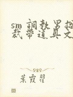 sm 调教男总裁带道具文