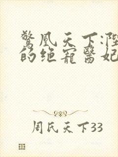 惊凰天下:陛下的绝宠医妃