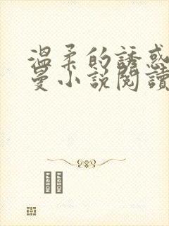 温柔的诱惑林曼曼小说阅读全文免费阅读封面