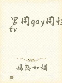 男同gay同性tv