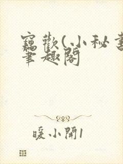 窃欢(小秘书)笔趣阁