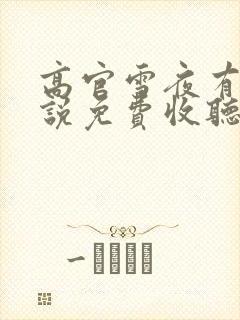 高官雪夜有声小说免费收听