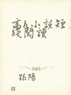 高h小说短篇在线阅读
