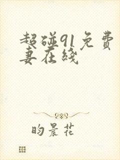 超碰91免费人妻在线