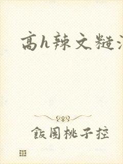高h辣文糙汉