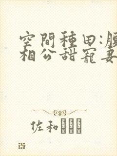 空间种田:腹黑相公甜宠妻封面