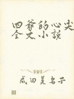 四爷的心尖宠妃全文小说