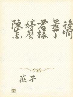 陈婷君最后结局怎么样了啊