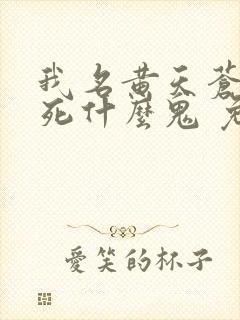 我名黄天苍天已死什么鬼 免费