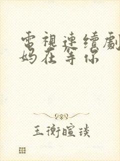 电视连续剧 妈妈在等你