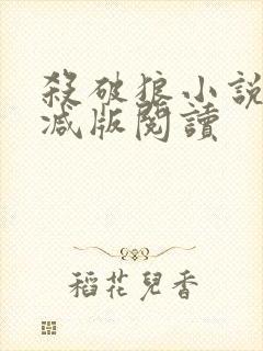 杀破狼小说无删减版阅读