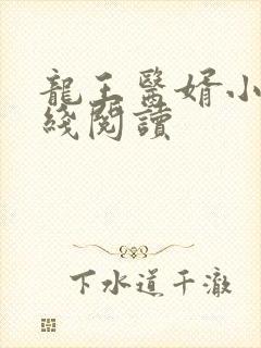 龙王医婿小说在线阅读