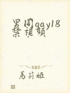 男同gay18禁视频