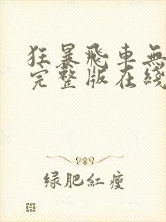 狂暴飞车无删减完整版在线观看