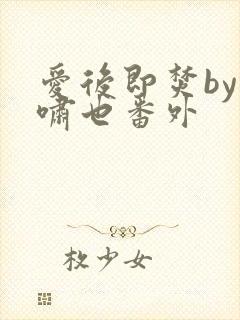 爱后即焚by林啸也番外