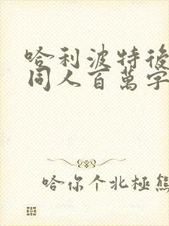 哈利波特后宫流同人百万字
