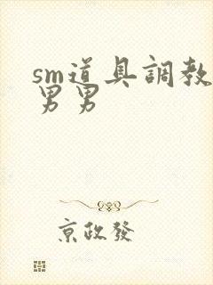 sm道具调教文男男