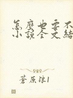 怎么也要不够她小说全文结局无弹窗笔趣哦