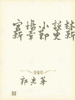 官场小说林一最新章节更新