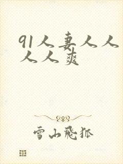 91人妻人人插人人爽封面