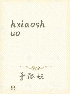 hxiaoshuo封面