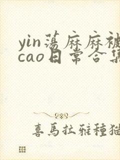 yin荡麻麻被cao日常合集小说