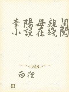 李阳母亲周美琴小说在线阅读