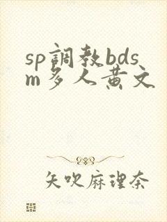 sp调教bdsm多人黄文