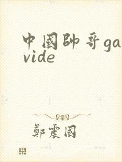中国帅哥gay vide