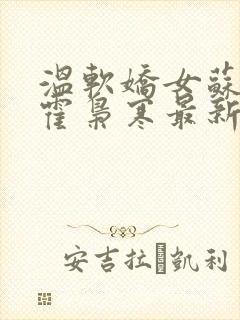 温软娇女苏婉,霍枭寒最新章节