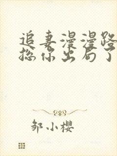 追妻漫漫路,霸总你出局了