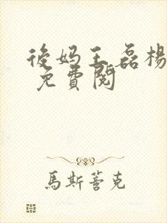 后妈王磊杨晓芬 免费阅