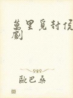 万里觅封侯广播剧封面