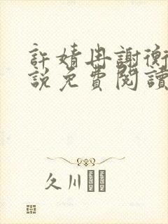 许婧冉谢衡远小说免费阅读最新章节封面