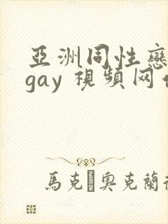 亚洲同性恋男 gay 视频网站