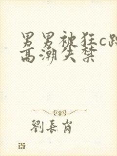 男男被狂c躁到高潮失禁