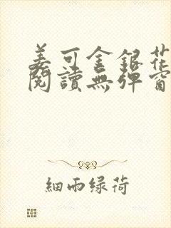 姜可金银花原文阅读无弹窗