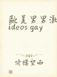 欧美男男激情videos gay
