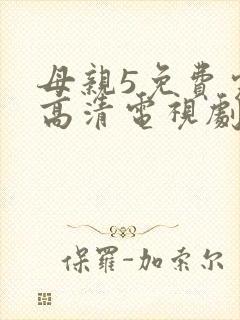 母亲5免费完整高清电视剧hd封面