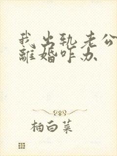 我出轨老公坚持离婚咋办封面