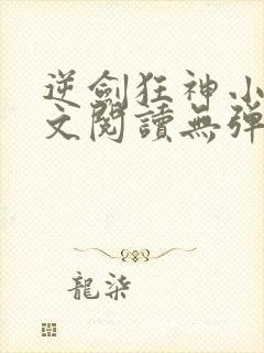 逆剑狂神小说全文阅读无弹窗