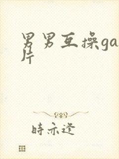 男男互操gay片
