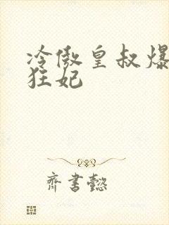 冷傲皇叔爆宠小狂妃封面