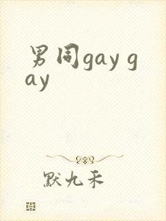 男同gay gay