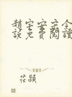 赵宇安宋令怡小说免费阅读最新章节封面