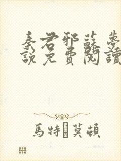 秦君邪苏梦安小说免费阅读全文