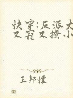 快穿:反派大佬又宠又撩小说