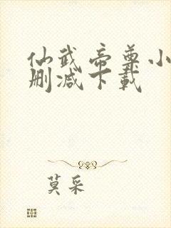 仙武帝尊小说无删减下载